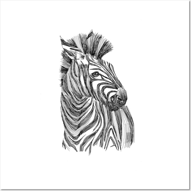 Zebra Wall Art by WTW